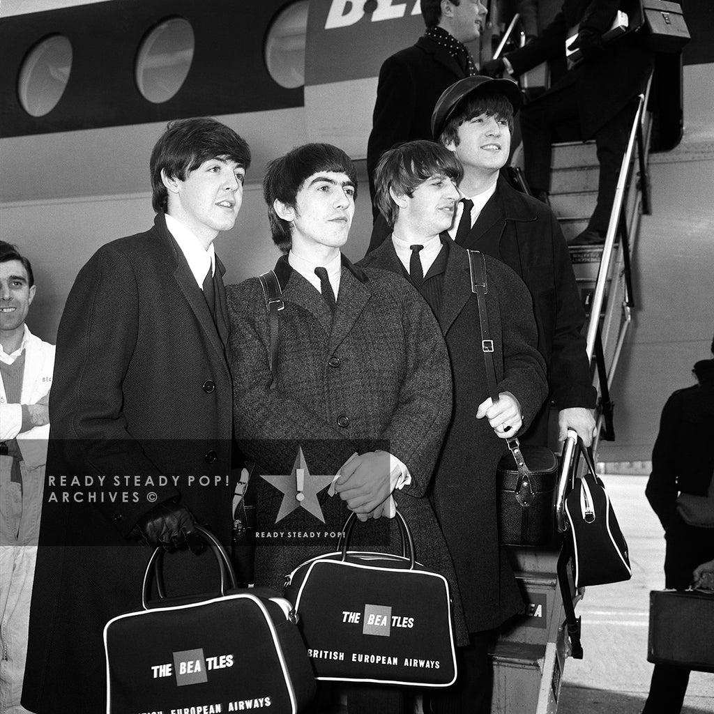 The Beatles • London Airport, London, UK • February 5, 1964