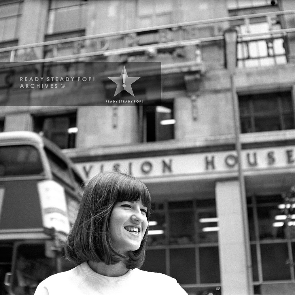 Cathy McGowan •  Television House • Kingsway, London • October 1963
